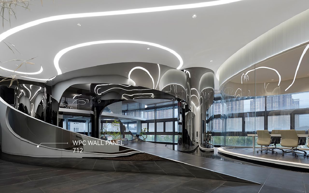 Бамбуковые стеновые панели Зеркало