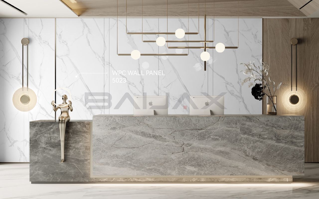 Бамбуковые стеновые панели камень