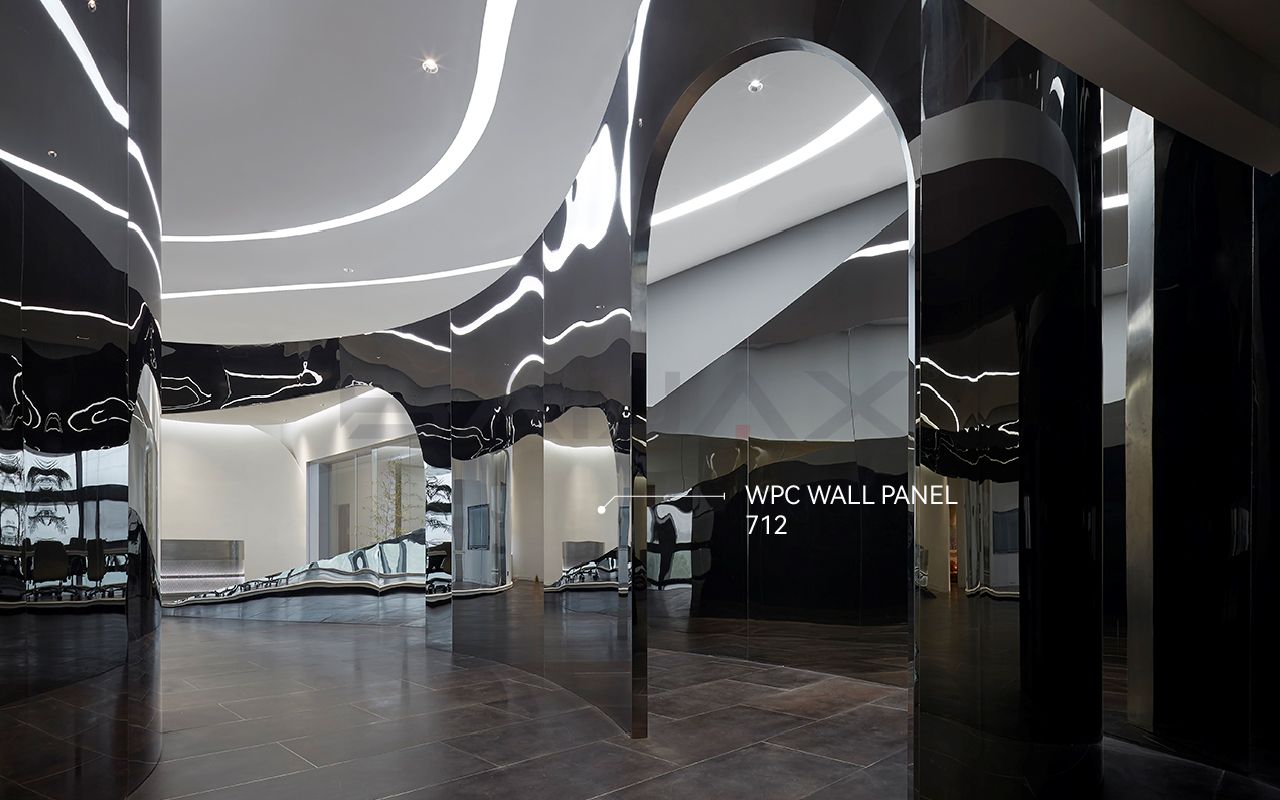 Бамбуковые стеновые панели Зеркало