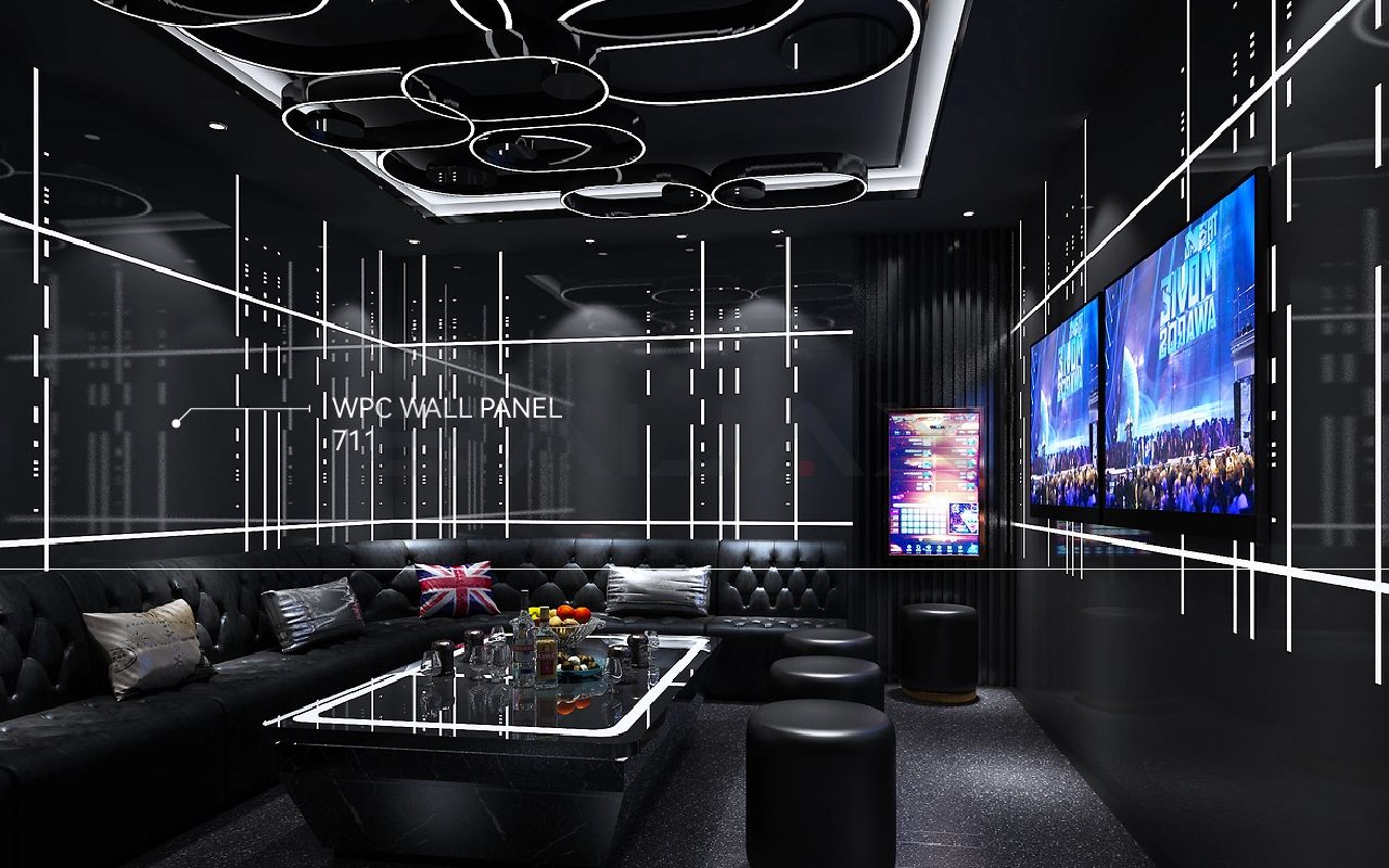 Бамбуковые стеновые панели Зеркало