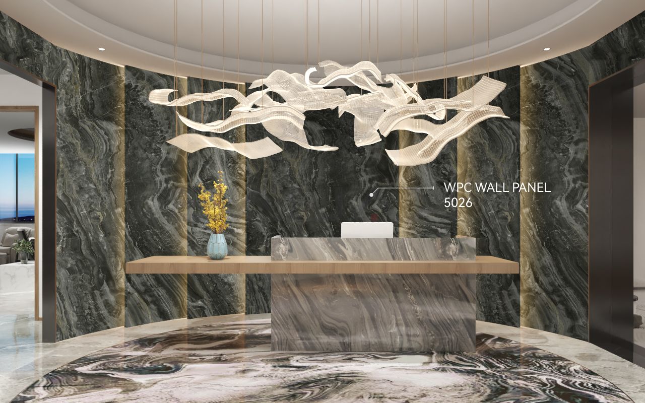 Бамбуковые панели камень Агат