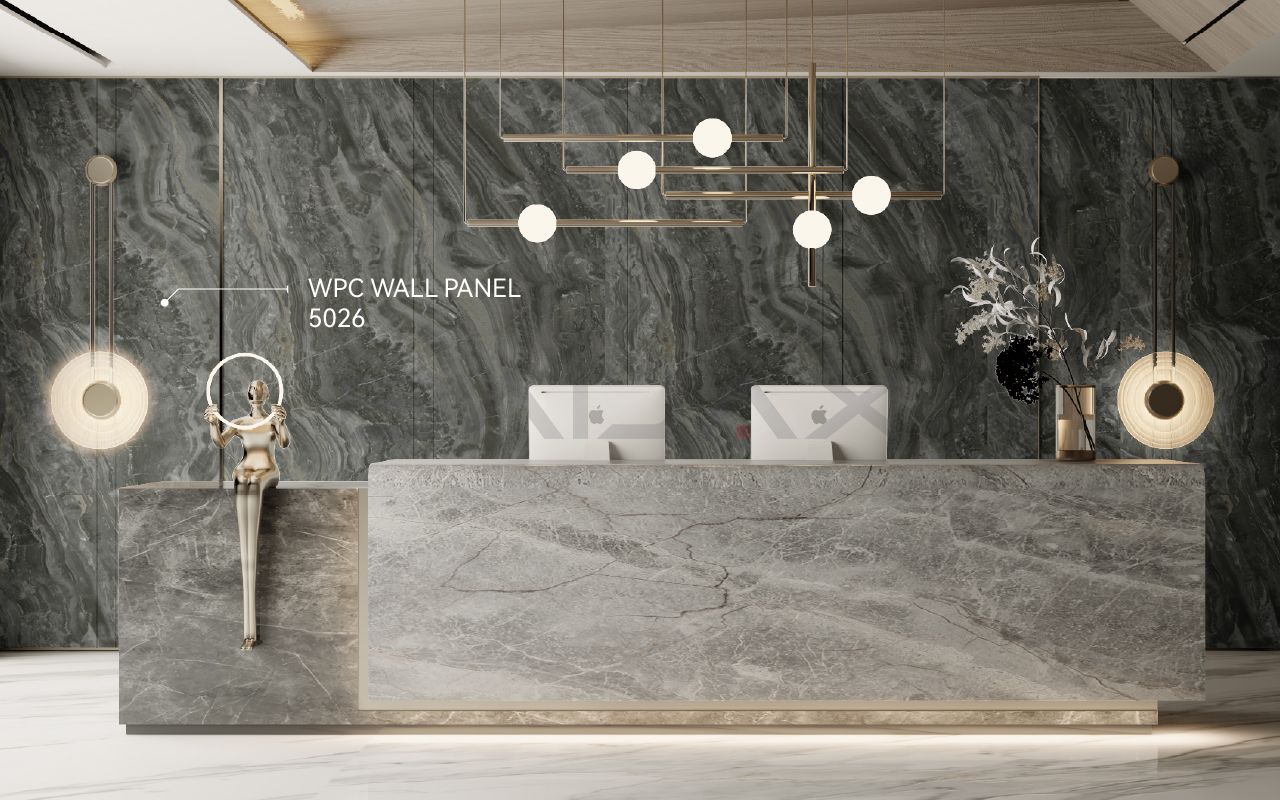 Бамбуковые панели камень Агат