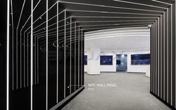 Бамбуковые стеновые панели Зеркало